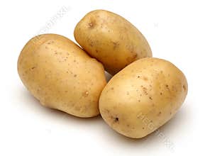 Raw potatoes
