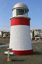 Lighthouse on end of pier