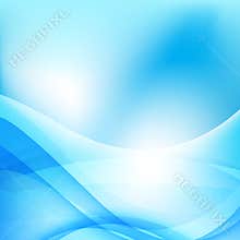 Abstract background light blue curve and wave element 001