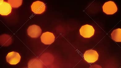 Abstract circular bokeh light background, congratulation greeting party happy new year, christmas