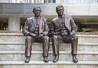 Mayo Clinic brothers william charles statue