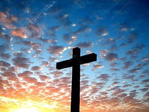 Cross in the sky