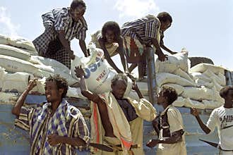 Supply food aid for Afar people, Ethiopia