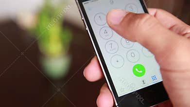 Dialing 911 Emergency Phone Cal