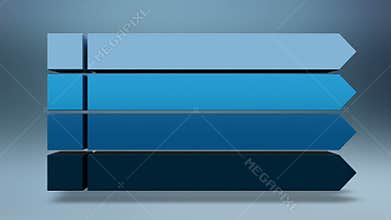 3D bar. Four square intro title box chart,powerpoint presentation template.version 2(included alpha)