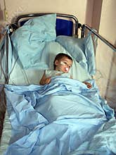 In a hospital