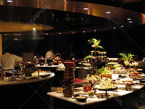 Restaurant at night-1189