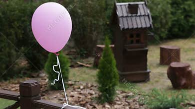 Lonely party baloon