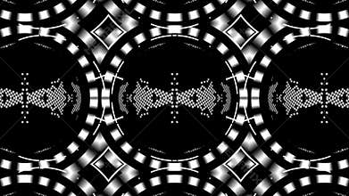 Psychedelic Kaleidoscope Running in Loop