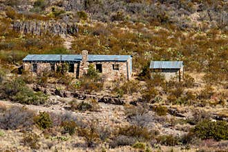 Homer Wilson Cabin in Big Bend National Park