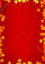 Festive Party Christmas Card background with Stars