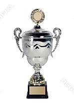 Trophy on white