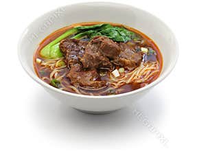 Taiwanese beef noodle soup