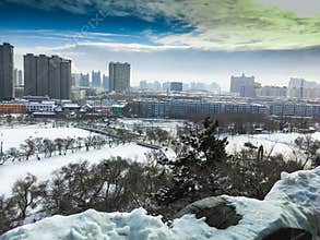 Winter in Changchun is one the coldest in China