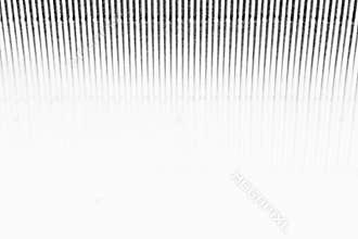 Abstract minimalistic white striped background with vertical lines and header. Copy space .