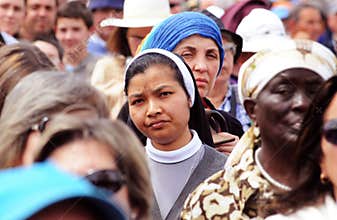 Women, Religion, Asian Christian Nun, Human Races