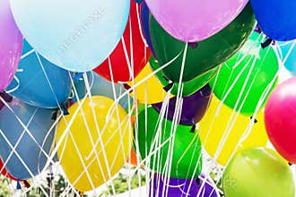 Balloons party, leisure activity