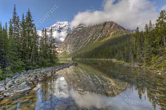 Mountains and Boreal Forest - Jasper National Park, Canada