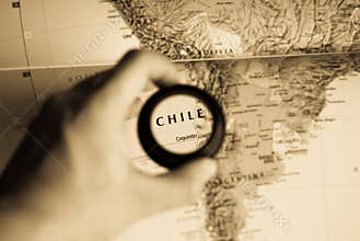 Map of Chile