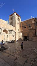 Church of the Holy Sepulchre Courtyard