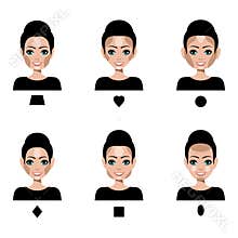 Contour and Highlight makeup