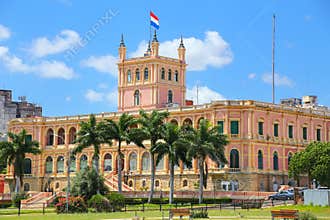 Presidential Palace in Asuncion, Paraguay