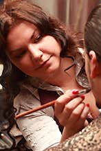 Make-up artist