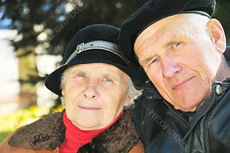 Two old people