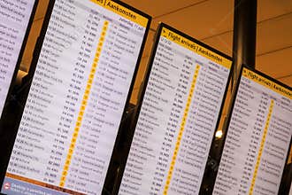 Flight arrivals