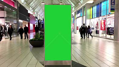 Green billboard for your ad
