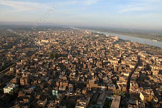 The River Nile - Aerial / Elevated View