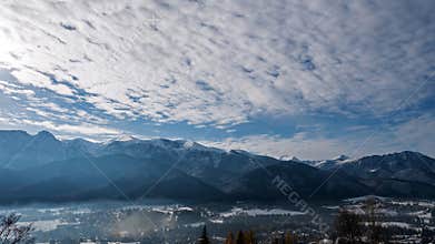 Clouds over the Tatra Mountains