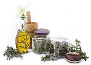Healing herbs and edible flowers 2