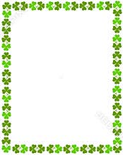 Shamrock Border
