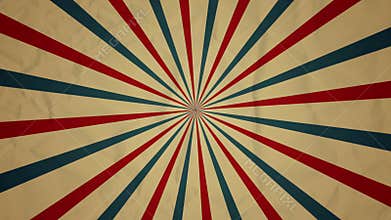 Circus starburst looped animation background