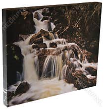 Canvas waterfall