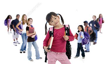 School Kids Diversity
