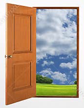 Open door