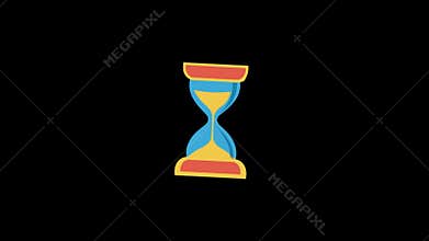 Hourglass Flat Icon