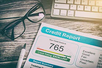 Report credit score banking borrowing application risk form