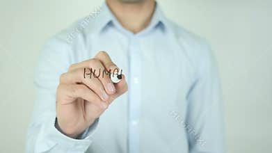 Human Error, Writing On Transparent Screen