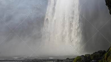 Waterfall in Iceland