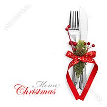 Christmas menu concept