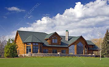 Luxury Log Cabin Home