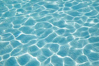 Blue water texture pattern
