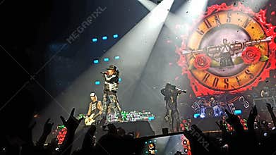 Guns n' Roses in concert