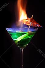 Flaming Cocktail