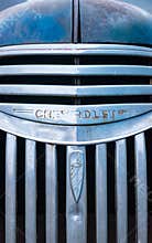 Old Retro Chevy Truck Grille