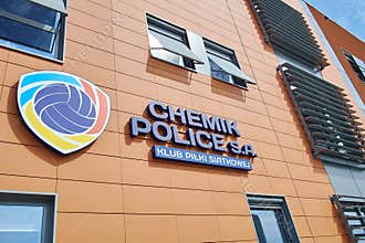 Headquarters of Chemik Police, women`s volleyball club