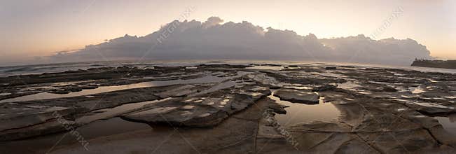 Dicky Beach Queensland Panorama